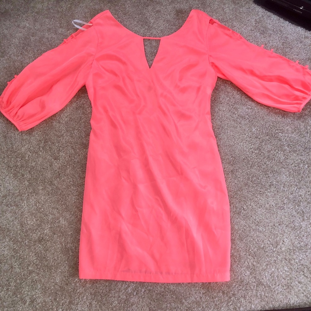 NWT Arc & Co. Pink Shift Dress